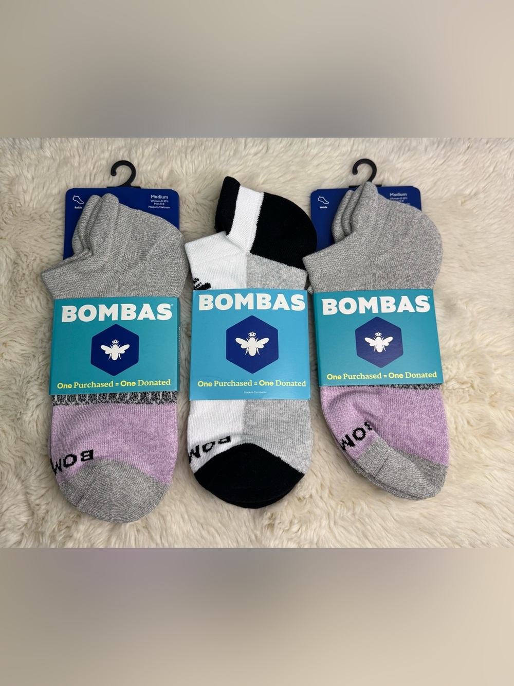 Sock Bundle: Bombas Women’s Ankle Socks